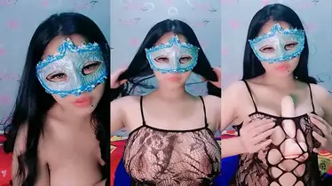 Bokep Jilbab Coklat Genjot Dildo Asik poster