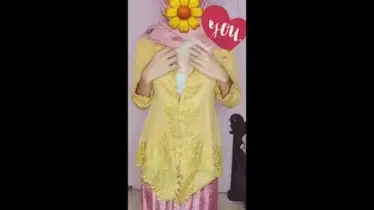 Ukhti Menggoda Berkebaya Pink Tampil Binal poster